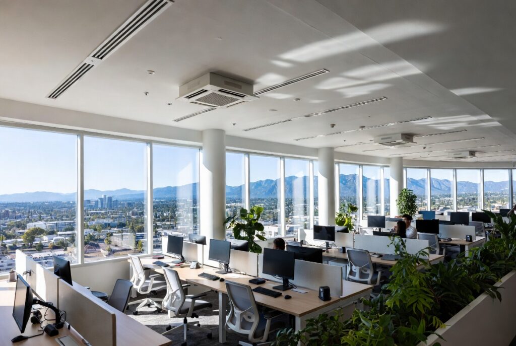 improved air quality in commercial business Improved indoor air quality in Pasadena commercial space after Air-Tro maintenance