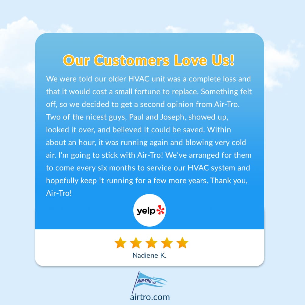 Second Opinion testimonial Yelp review